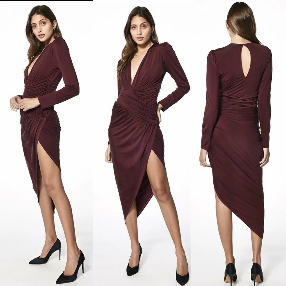 Young Fabulous & Broke- Women’s Sexy Genesis Dress in Jam Stretch, Size Large